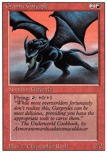 Granite Gargoyle - Revised (Rare)