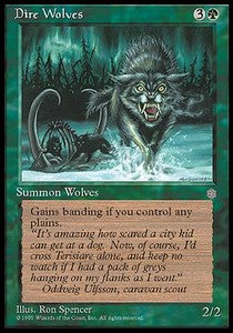 Dire Wolves - Ice Age (Common)