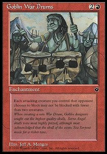 Goblin War Drums (V.4) - Fallen Empires (Common)