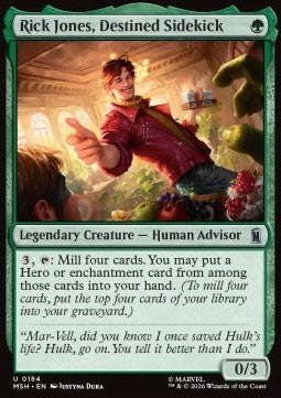 Rick Jones, Destined Sidekick