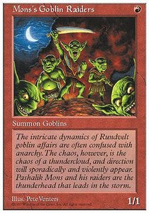 Mons's Goblin Raiders - Fifth Edition (Common)
