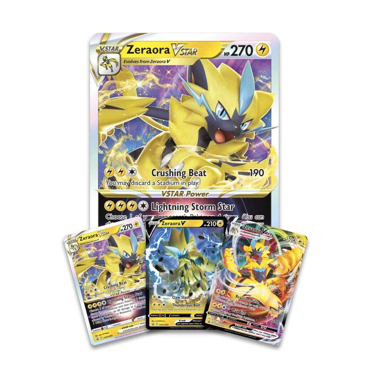 Zeraora Vmax &Vstar Battle Box
