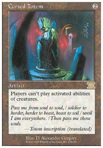 Cursed Totem - Sixth Edition (Rare) [6ED-278]
