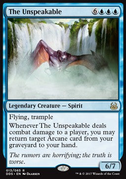 The Unspeakable - Duel Decks: Mind vs. Might (Rare) [DDS-13]