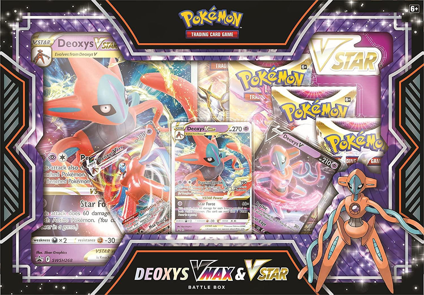 Deoxys Vmax &Vstar Battle Box
