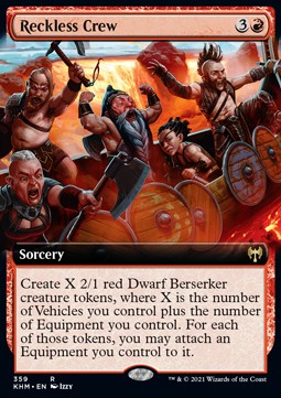 Reckless Crew - Kaldheim: Extras (Rare) [XKHM-359]