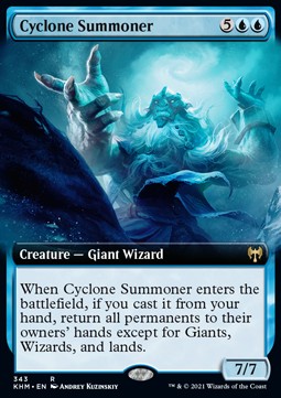 Cyclone Summoner - Kaldheim: Extras (Rare) [XKHM-343]