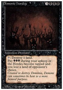 Demonic Hordes - Revised (Rare)