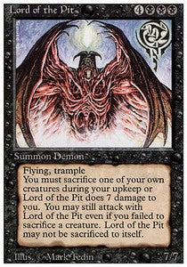 Lord of the Pit - Revised (Rare)