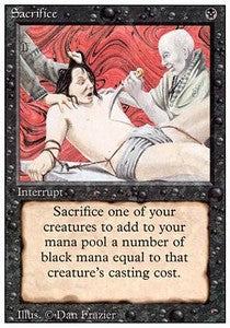Sacrifice - Revised (Uncommon)