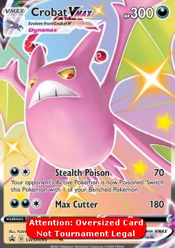 Crobat VMAX - SWSH Black Star Promos (Oversized) [SWSH-099]