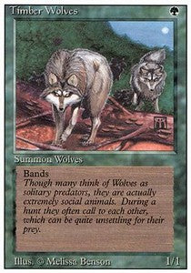Timber Wolves - Revised (Rare)