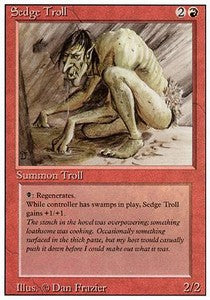 Sedge Troll - Revised (Rare)