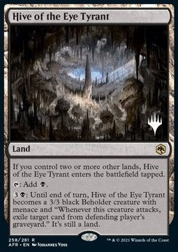 Hive of the Eye Tyrant (V.2) - Adventures in the Forgotten Realms: Promos (Rare) [PAFR-258]