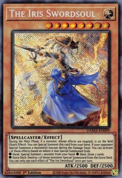 The Iris Swordsoul (V.1 - Secret Rare) - Dawn of Majesty (Secret Rare) [DAMA-009]