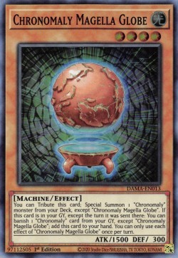 Chronomaly Magella Globe - Dawn of Majesty (Super Rare) [DAMA-013]