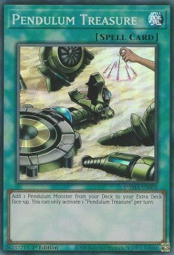 Pendulum Treasure - Dawn of Majesty (Super Rare) [DAMA-068]