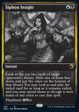 Siphon Insight - Innistrad: Double Feature (Rare) [DBL-241]