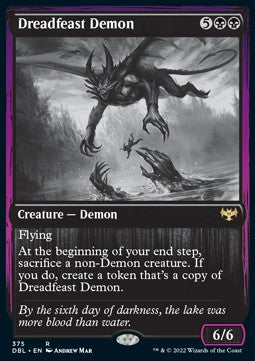 Dreadfeast Demon - Innistrad: Double Feature (Rare) [DBL-375]