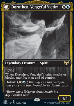Dorothea, Vengeful Victim // Dorothea's Retribution - Innistrad: Double Feature (Rare) [DBL-502]