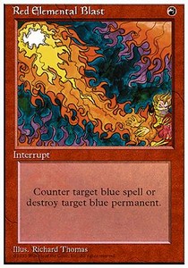 Red Elemental Blast - Fourth Edition (Common)