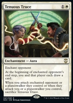 Tenuous Truce - Commander: Streets of New Capenna (Rare) [NCC-87]