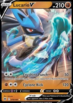 Lucario V - Astral Radiance (Ultra Rare) [ASR-078]