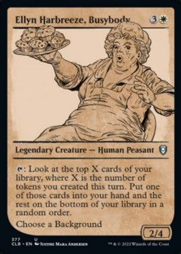 Ellyn Harbreeze, Busybody (V.2) - Commander Legends: Battle for Baldur's Gate: Extras (Uncommon) [XCLB-377]