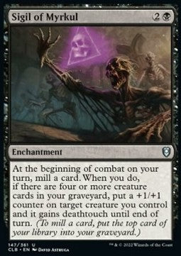 Sigil of Myrkul - Commander Legends: Battle for Baldur's Gate (Uncommon) [CLB-147]