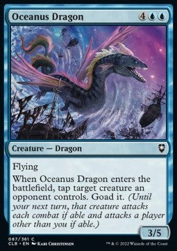 Oceanus Dragon - Commander Legends: Battle for Baldur's Gate (Common) [CLB-87]
