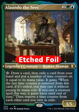 Alaundo the Seer (V.1) - Commander Legends: Battle for Baldur's Gate: Extras (Rare) [XCLB-523]