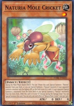 Naturia Mole Cricket - Darkwing Blast (Common) [DABL-020]