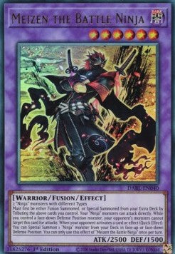 Meizen the Battle Ninja - Darkwing Blast (Ultra Rare) [DABL-040]
