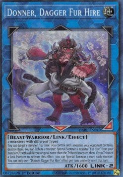 Donner, Dagger Fur Hire - Darkwing Blast (Super Rare) [DABL-049]