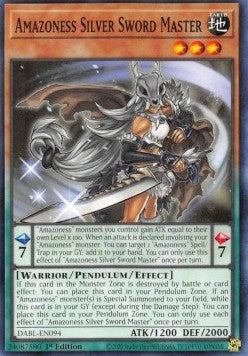 Amazoness Silver Sword Master - Darkwing Blast (Common) [DABL-094]