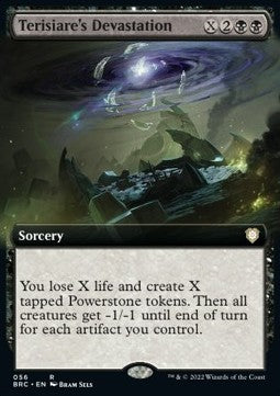 Terisiare's Devastation - Commander: The Brothers' War: Extras (Rare) [XBRC-56]