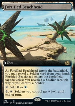 Fortified Beachhead - The Brothers' War: Extras (Rare) [XBRO-370]