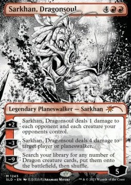 Sarkhan, Dragonsoul - Secret Lair Drop: WPN Exclusive: More Borderless Planeswalkers (Mythic) [SLDWPNM-1245]
