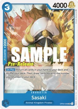 Sasaki (OP04-048) - Promos: Kingdoms of Intrigue (Uncommon) [OP04P-048]