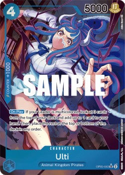Ulti (OP05-043) (V.2) - Awakening of the New Era (Alternate Art) [OP05-043]