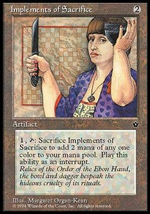Implements of Sacrifice - Fallen Empires (Rare)