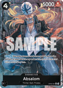 Absalom (OP06-081) (V.2) - Wings of the Captain (Alternate Art) [OP06-081]