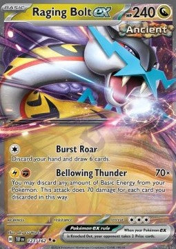 Raging Bolt ex - Temporal Forces (Double Rare) [TEF-123]