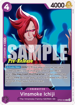 Vinsmoke Ichiji (OP06-060) - Promos: Wings of the Captain (Common) [OP06P-060]