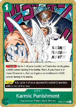 Karmic Punishment (OP07-035) - 500 Years into the Future (Common) [OP07-035]