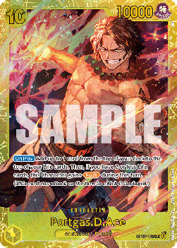 Portgas.D.Ace (OP07-119) (V.1) - 500 Years into the Future (Secret Rare) [OP07-119]