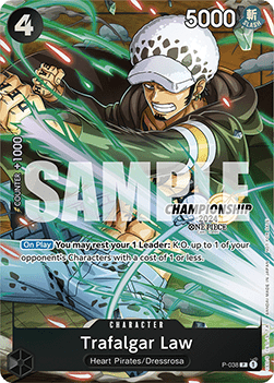 Trafalgar Law (P-038) (V.2) - Special Tournament Promos (Promo) [STP-P-038]