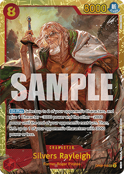 Silvers Rayleigh (OP08-118) (V.1) - Two Legends (Secret Rare) [OP08-118]