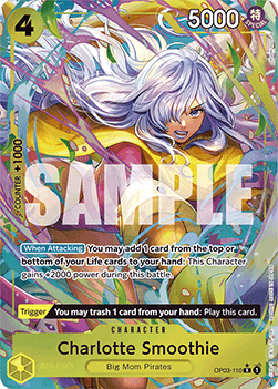 Charlotte Smoothie (OP03-110) (V.4) - The Best (Alternate Art) [PRB01-OP03-110]