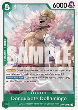 Donquixote Doflamingo (OP09-031) - Emperors in the New World (Rare) [OP09-031]